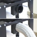 Zestaw doprowadzający powietrze do wkładów UNIFLAM (przekrój okrągły 100mm)