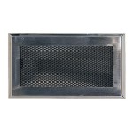 Kratka kominkowa 10x20cm chrom szlifowany