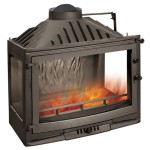 Uniflam 700 Selenic    3 szyby, z szybrem, z doprowadzeniem powietrza
