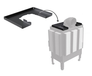 Stabilizator (podstawa) akumulacji do kominka NORRA