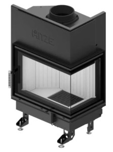 Wkład kominkowy stalowy KOMINEK ALBERO 59x43.R.H-D HITZE