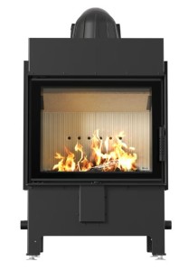 Kominek powietrzny stalowy KRATKI LUCY 12 kW Ø 200