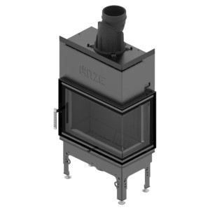 Wkład kominkowy KOMINEK HST54x39.R HITZE BLACK